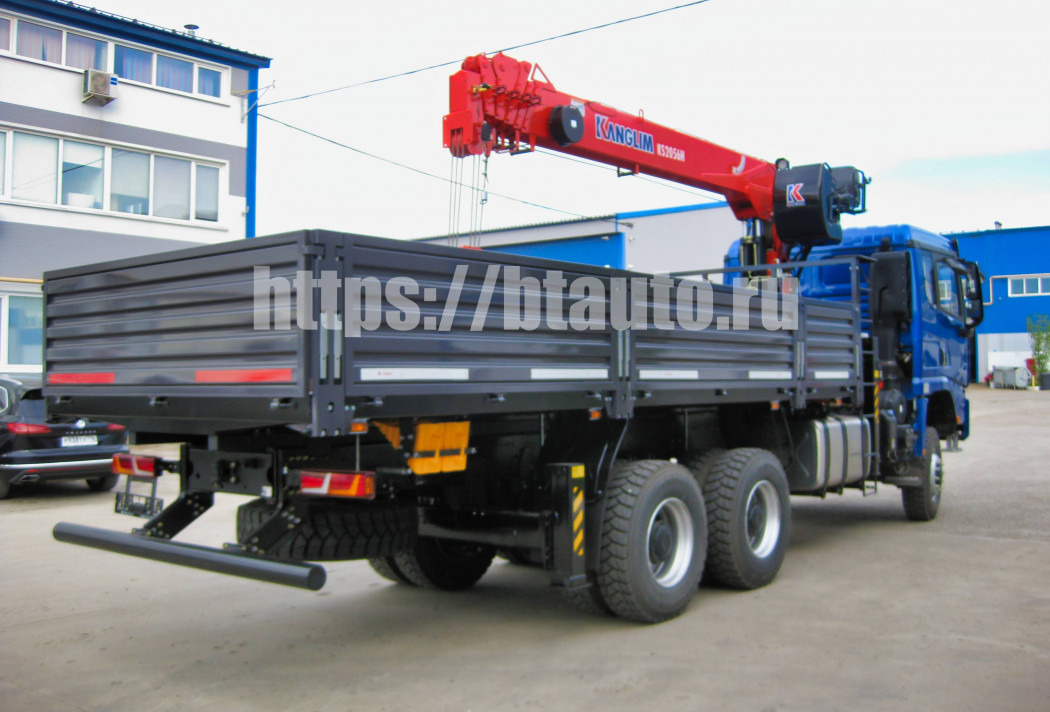 Бортовой автомобиль SHACMAN SX32586V384 с КМУ Kanglim KS 2056 - Бортовой грузовик/ Платформа, Автоманипулятор: фото 4 Бортовой автомобиль SHACMAN SX32586V384 с КМУ Kanglim KS 2056 - Бортовой грузовик/ Платформа, Автоманипулятор: фото 4