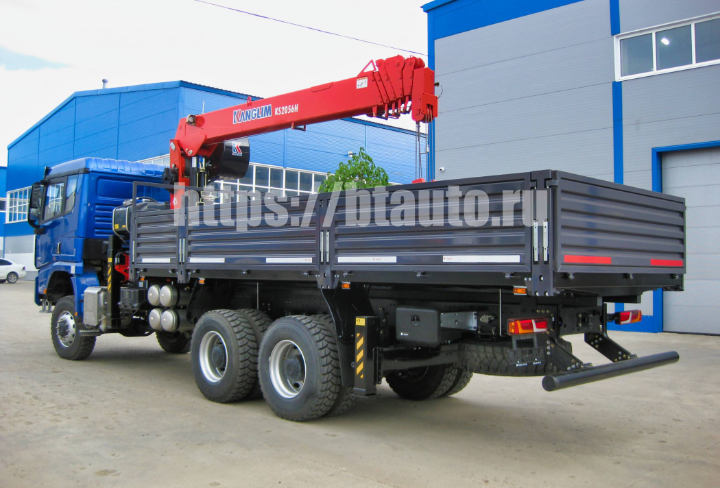 Бортовой автомобиль SHACMAN SX32586V384 с КМУ Kanglim KS 2056 - Бортовой грузовик/ Платформа, Автоманипулятор: фото 2 Бортовой автомобиль SHACMAN SX32586V384 с КМУ Kanglim KS 2056 - Бортовой грузовик/ Платформа, Автоманипулятор: фото 2