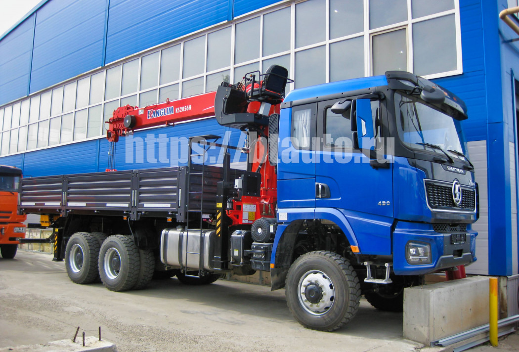 Бортовой грузовик/ Платформа, Автоманипулятор Бортовой автомобиль SHACMAN SX32586V384 с КМУ Kanglim KS 2056: фото 17