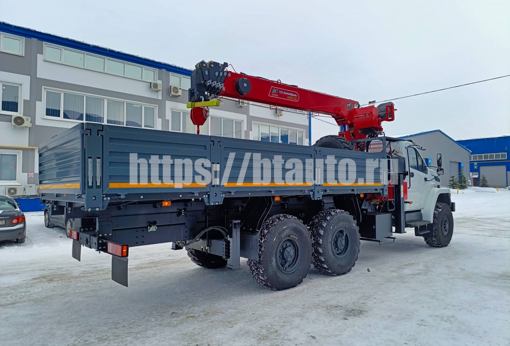 Бортовой автомобиль УРАЛ 4320 NEXT с КМУ HORYONG HRS 216 - Бортовой грузовик/ Платформа, Автоманипулятор: фото 3 Бортовой автомобиль УРАЛ 4320 NEXT с КМУ HORYONG HRS 216 - Бортовой грузовик/ Платформа, Автоманипулятор: фото 3