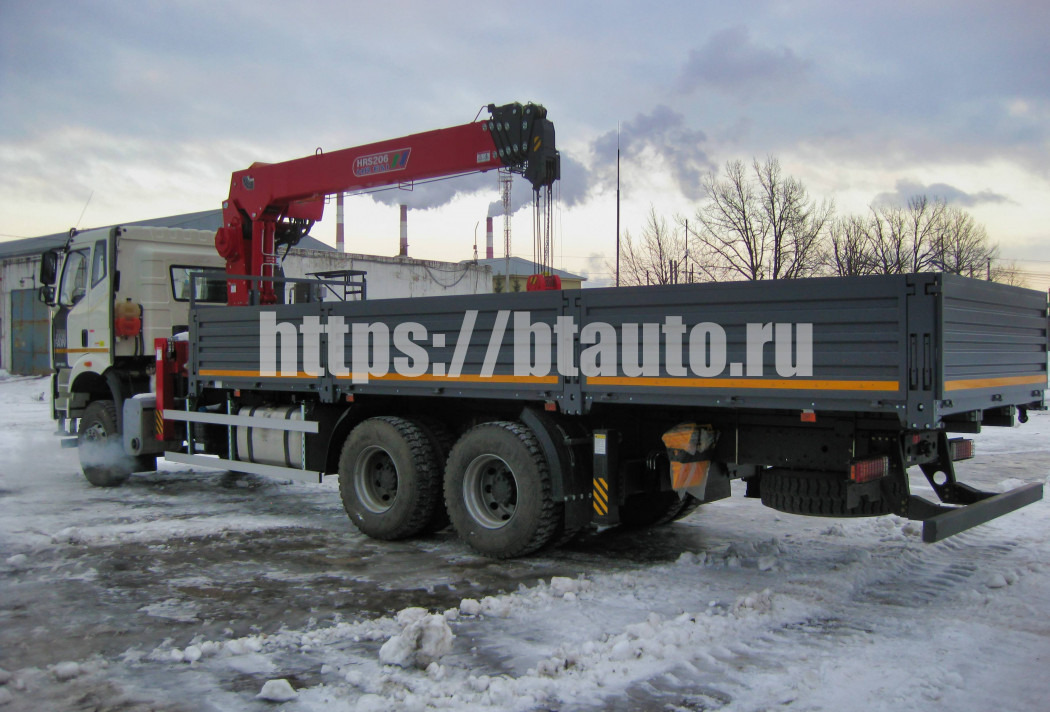 Бортовой грузовик/ Платформа, Автоманипулятор Бортовой автомобиль на базе шасси FAW 3250 (6х4) c КМУ HORYONG HRS 206: фото 6 Бортовой грузовик/ Платформа, Автоманипулятор Бортовой автомобиль на базе шасси FAW 3250 (6х4) c КМУ HORYONG HRS 206: фото 6