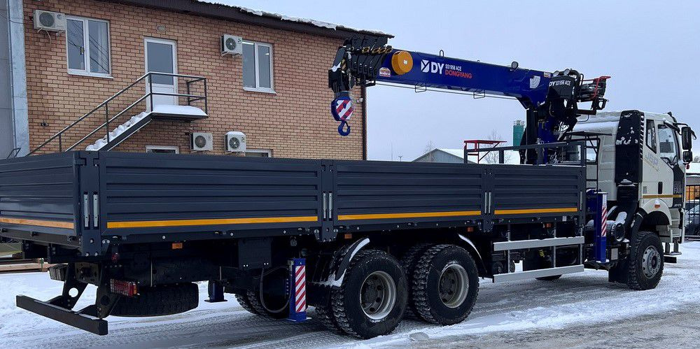 Бортовой автомобиль на базе шасси FAW 3250 c КМУ Dongyang SS2725LB - Бортовой грузовик/ Платформа, Автоманипулятор: фото 1 Бортовой автомобиль на базе шасси FAW 3250 c КМУ Dongyang SS2725LB - Бортовой грузовик/ Платформа, Автоманипулятор: фото 1