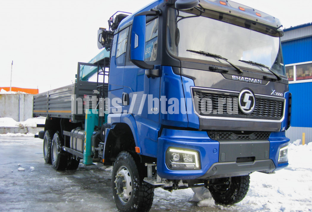 Бортовой грузовик/ Платформа, Автоманипулятор Бортовой автомобиль на шасси SHACMAN SX32586V384 с КМУ HKTC-8026S: фото 13