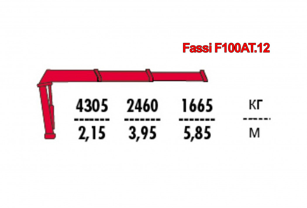 Эвакуаторный кран-манипулятор Fassi F100AT.12 - Кран-манипулятор: фото 1 Эвакуаторный кран-манипулятор Fassi F100AT.12 - Кран-манипулятор: фото 1
