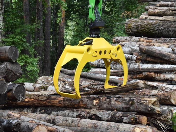 Кран-манипулятор Гидравлический КМУ АНТ 10ЛМ с лесным захватом: фото 8