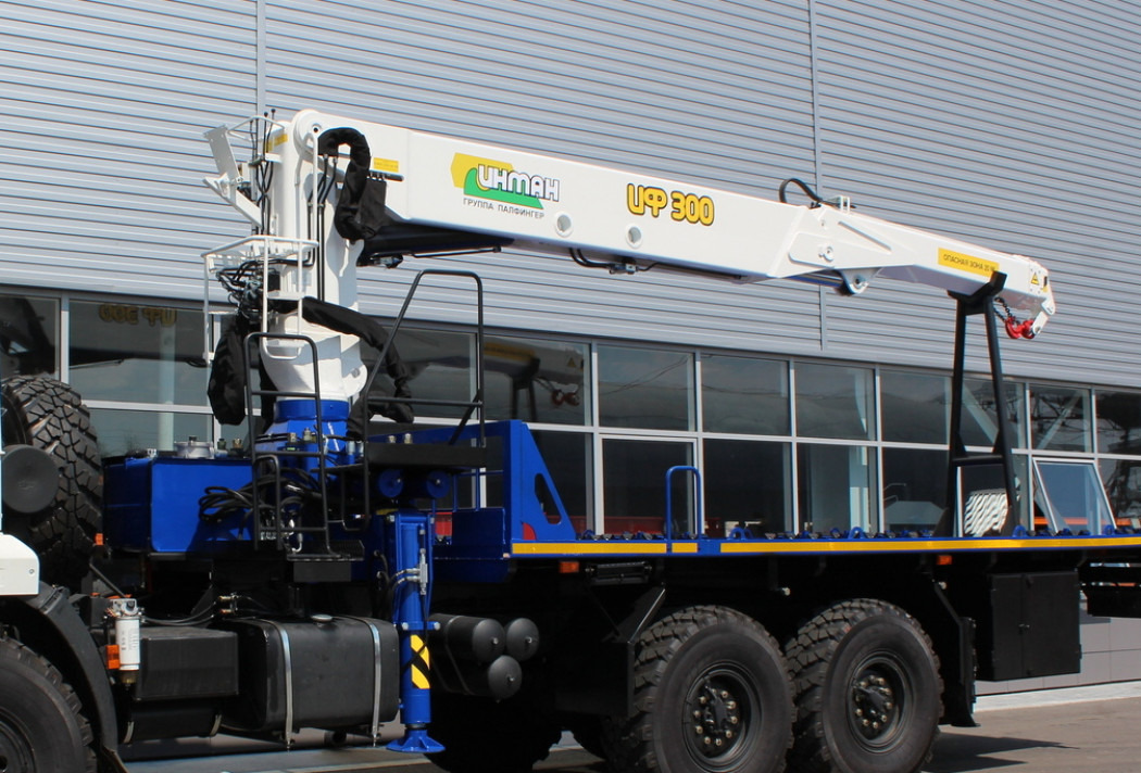 Гидравлический кран-манипулятор ИФ 300 - Кран-манипулятор: фото 1 Гидравлический кран-манипулятор ИФ 300 - Кран-манипулятор: фото 1