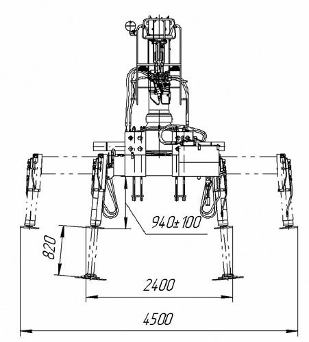 Гидравлический кран-манипулятор ИФ 300 - Кран-манипулятор: фото 4 Гидравлический кран-манипулятор ИФ 300 - Кран-манипулятор: фото 4