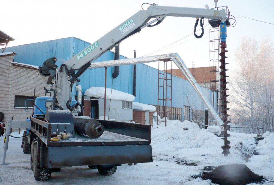 Гидравлический кран-манипулятор ИФ 300 - Кран-манипулятор: фото 2 Гидравлический кран-манипулятор ИФ 300 - Кран-манипулятор: фото 2