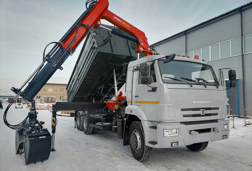 Гидравлический кран-манипулятор ИМ 240 - Кран-манипулятор: фото 1 Гидравлический кран-манипулятор ИМ 240 - Кран-манипулятор: фото 1