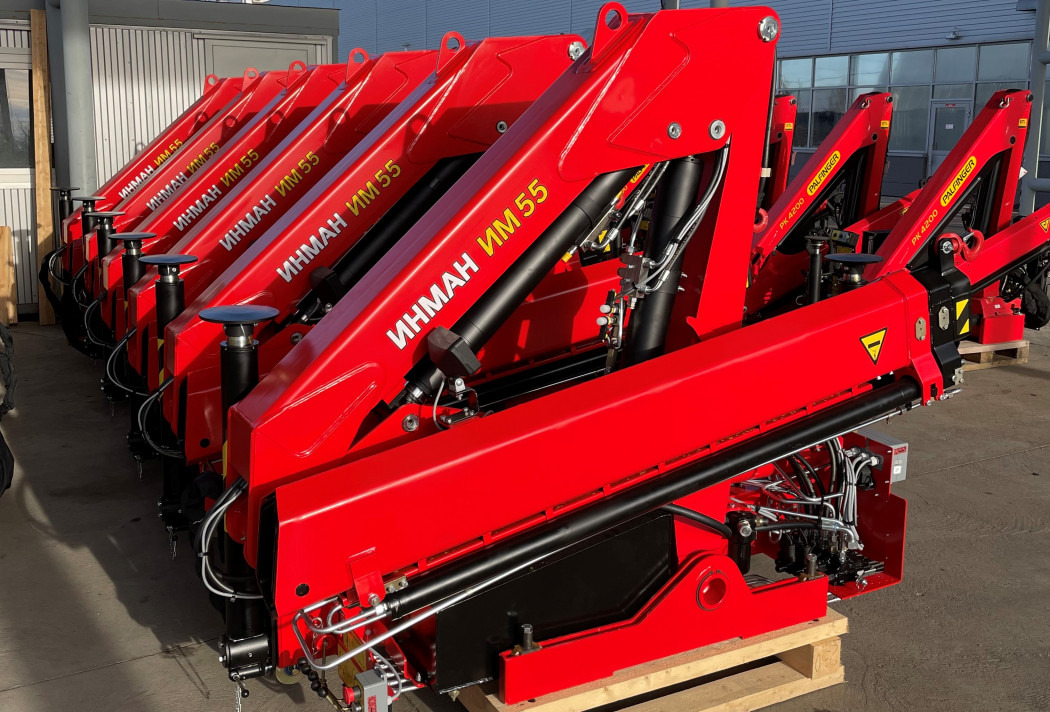 Гидравлический кран-манипулятор ИМ 55 - Кран-манипулятор: фото 1 Гидравлический кран-манипулятор ИМ 55 - Кран-манипулятор: фото 1