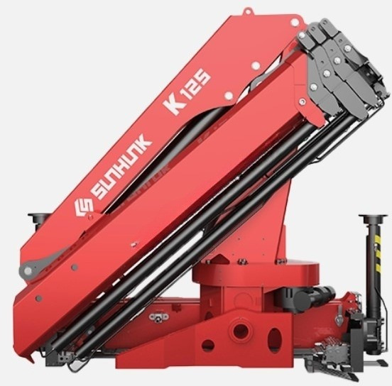 Гидравлический кран манипулятор SUNHUNK K125-4 - Кран-манипулятор: фото 1 Гидравлический кран манипулятор SUNHUNK K125-4 - Кран-манипулятор: фото 1