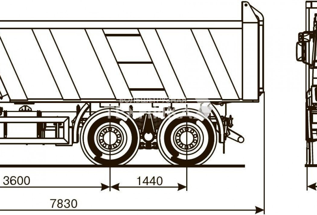 Самосвал КАМАЗ 6520-6012-53 - Самосвал: фото 2 Самосвал КАМАЗ 6520-6012-53 - Самосвал: фото 2
