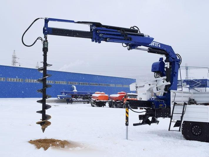 Шарнирно-сочлененная КМУ АНТ 22-4 - Кран-манипулятор: фото 5 Шарнирно-сочлененная КМУ АНТ 22-4 - Кран-манипулятор: фото 5