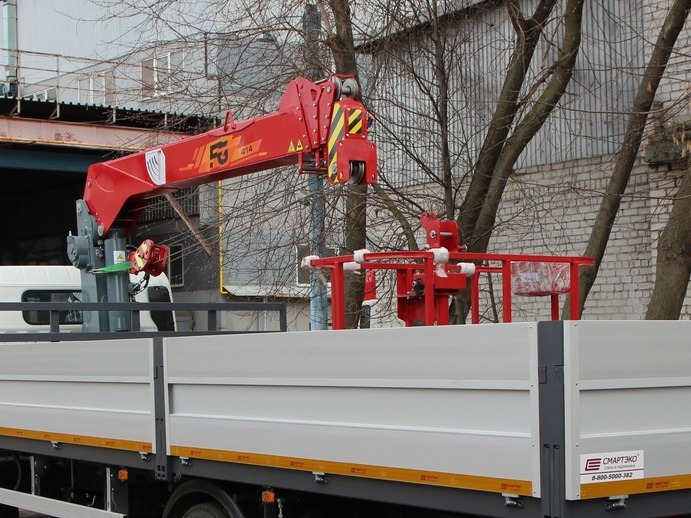 Кран-манипулятор Тросовый кран-манипулятор FG 414: фото 7