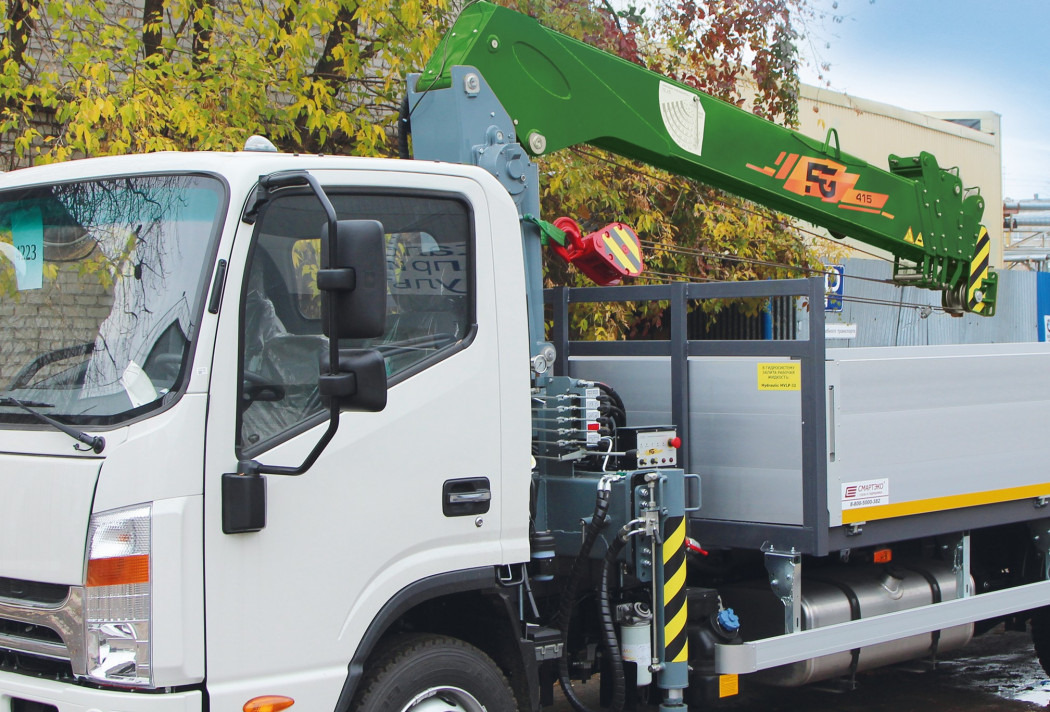 Тросовый кран-манипулятор FG 415 - Кран-манипулятор: фото 2 Тросовый кран-манипулятор FG 415 - Кран-манипулятор: фото 2