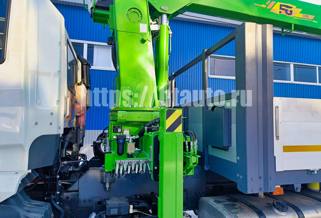 Кран-манипулятор Тросовый кран-манипулятор FG 816: фото 7