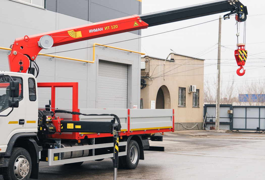 Тросовый кран-манипулятор ИТ 120 - Кран-манипулятор: фото 1 Тросовый кран-манипулятор ИТ 120 - Кран-манипулятор: фото 1