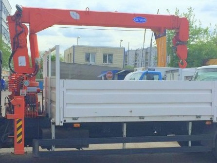 Тросовый кран-манипулятор Kanglim KS 733 - Кран-манипулятор: фото 2 Тросовый кран-манипулятор Kanglim KS 733 - Кран-манипулятор: фото 2