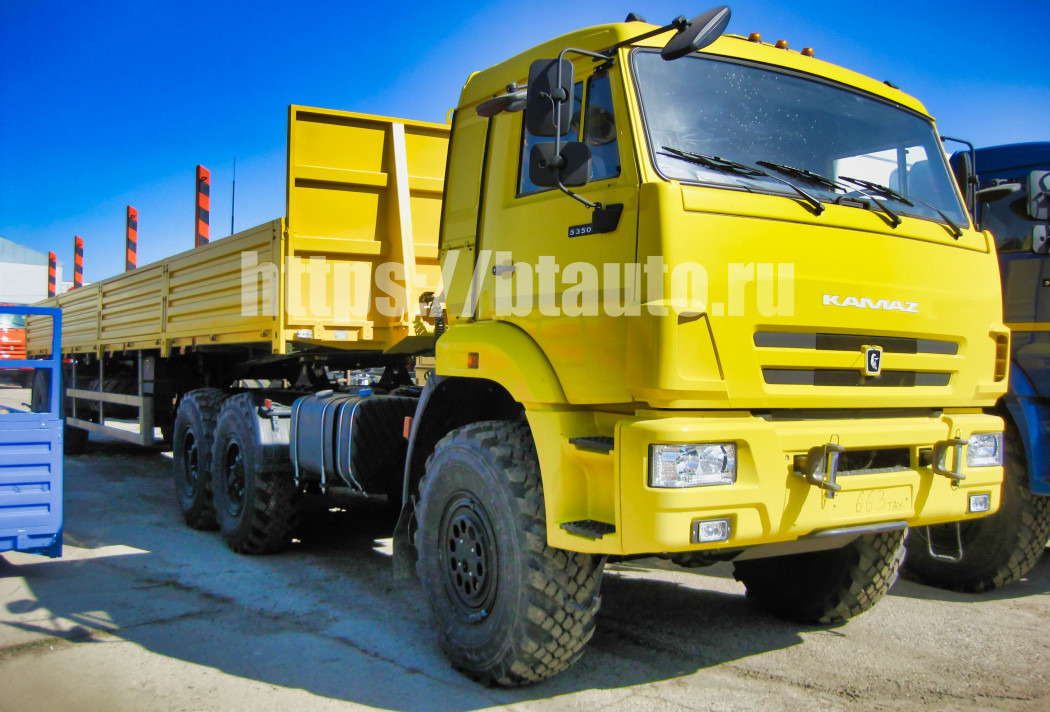 Седельный тягач КАМАЗ 53504-76020-50 + полуприцеп бортовой ТЗА 588521-0000024-10 - Тягач: фото 4 Седельный тягач КАМАЗ 53504-76020-50 + полуприцеп бортовой ТЗА 588521-0000024-10 - Тягач: фото 4