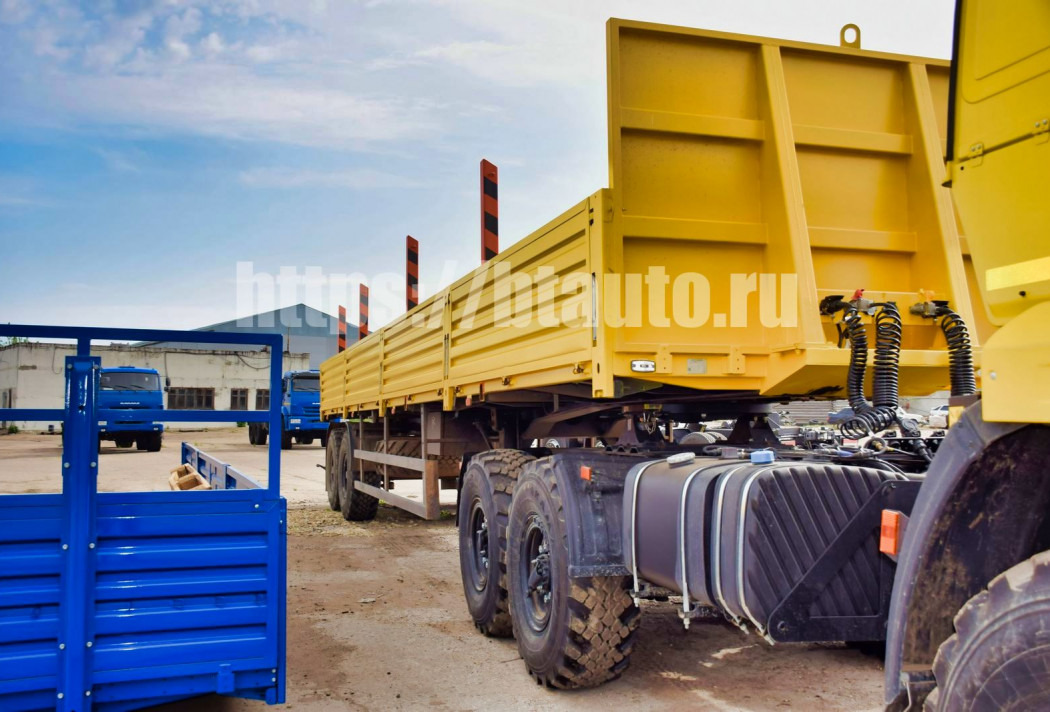 Седельный тягач КАМАЗ 53504-76020-50 + полуприцеп бортовой ТЗА 588521-0000024-10 - Тягач: фото 3 Седельный тягач КАМАЗ 53504-76020-50 + полуприцеп бортовой ТЗА 588521-0000024-10 - Тягач: фото 3