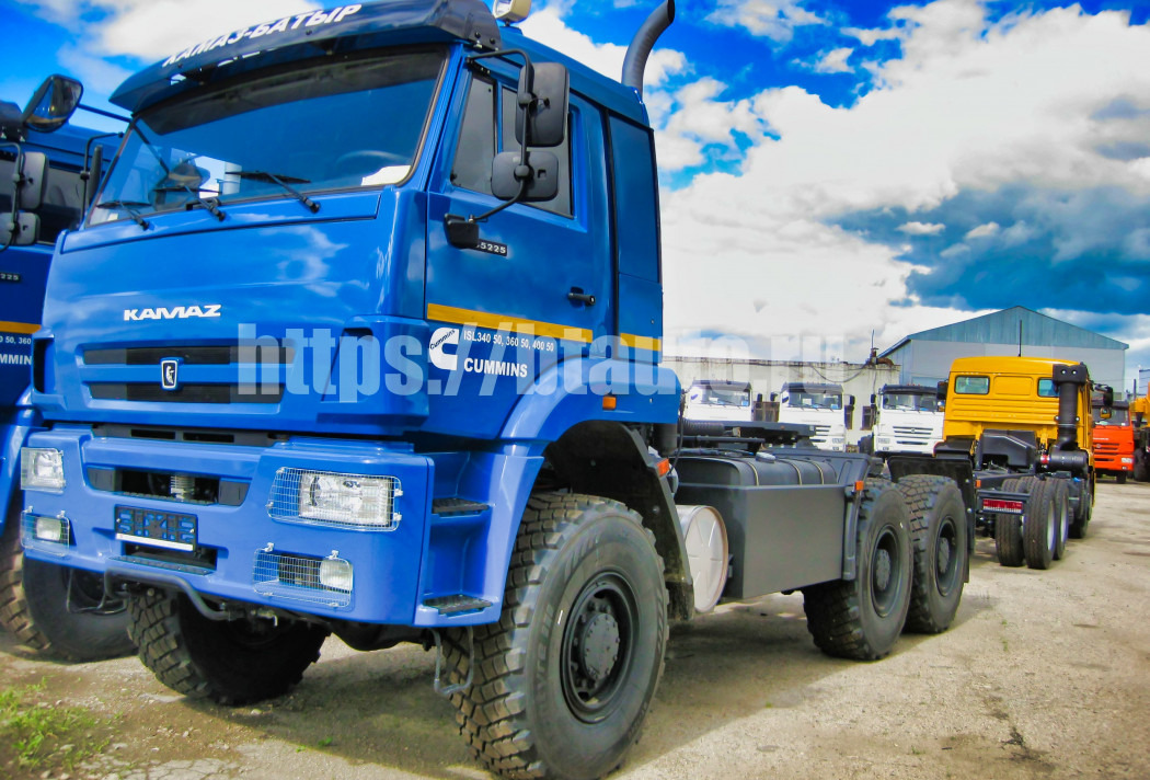 Седельный тягач КАМАЗ 65225-6215-47(RT) (6х6.1) - Тягач: фото 1 Седельный тягач КАМАЗ 65225-6215-47(RT) (6х6.1) - Тягач: фото 1