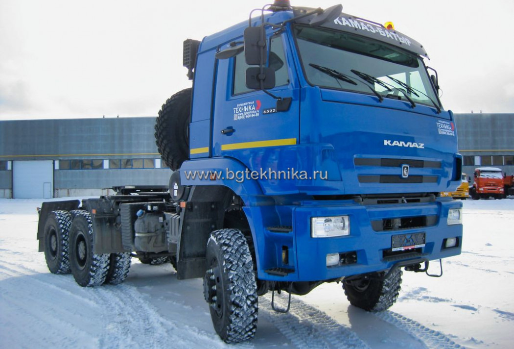 Седельный тягач КАМАЗ 65225-6215-47(RT) (двускат) - Тягач: фото 1 Седельный тягач КАМАЗ 65225-6215-47(RT) (двускат) - Тягач: фото 1