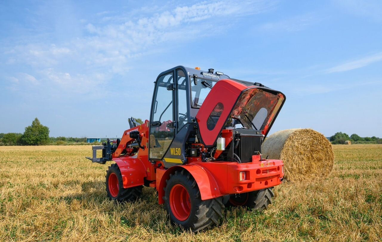 Новый Фронтальный мини погрузчик Polar Badger WL50A: фото 7