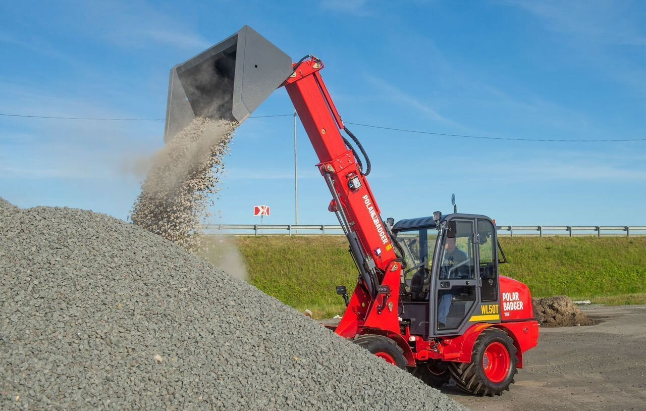 Новый Фронтальный телескопический погрузчик Polar Badger WL50T: фото 9
