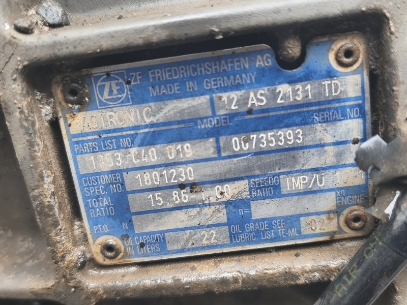 АКПП DAF 12AS2131TD 1353040019 - Коробка передач: фото 4 АКПП DAF 12AS2131TD 1353040019 - Коробка передач: фото 4