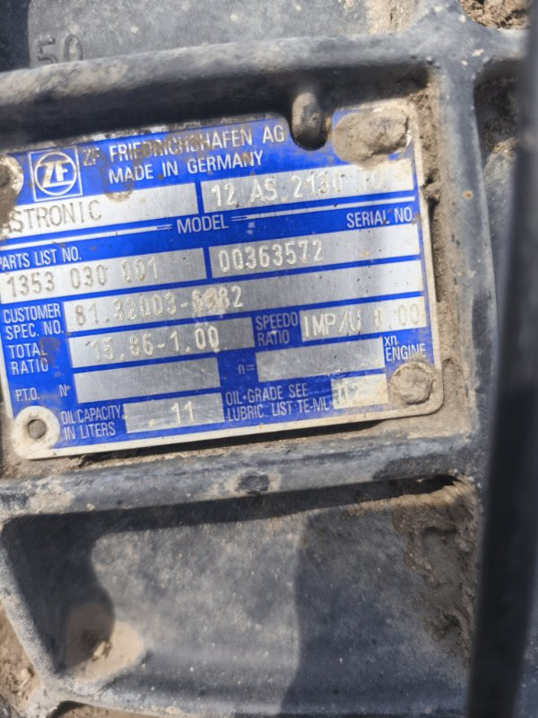 АКПП MAN 12AS2130TD 1353030001 - Коробка передач: фото 4 АКПП MAN 12AS2130TD 1353030001 - Коробка передач: фото 4