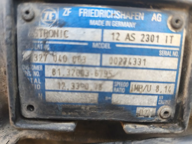 АКПП MAN 12AS2301 1327040063 - Коробка передач: фото 5 АКПП MAN 12AS2301 1327040063 - Коробка передач: фото 5