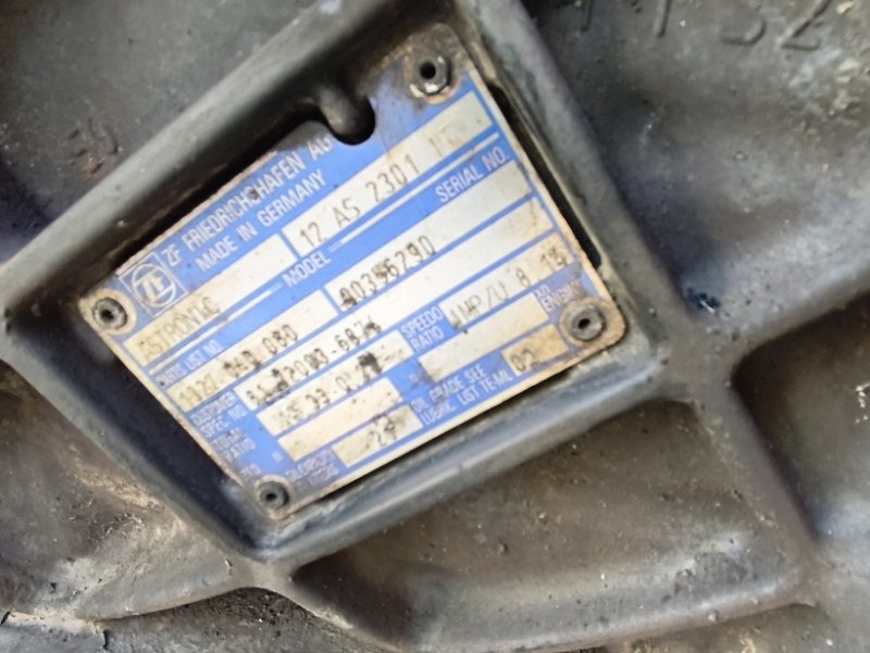 АКПП MAN 12AS2301IT 1327040080 - Коробка передач: фото 5 АКПП MAN 12AS2301IT 1327040080 - Коробка передач: фото 5