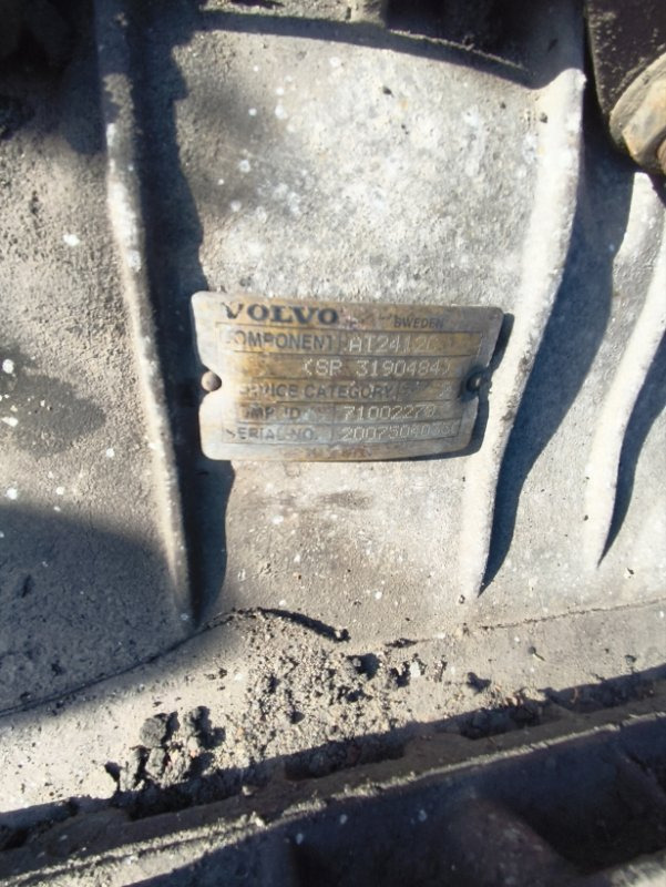 Коробка передач АКПП VOLVO AT2412C B03191314: фото 6