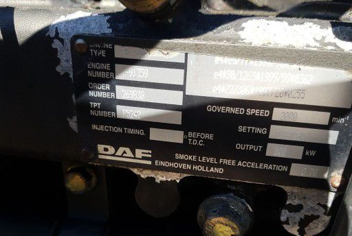 DAF - Двигатель: фото 3 DAF - Двигатель: фото 3