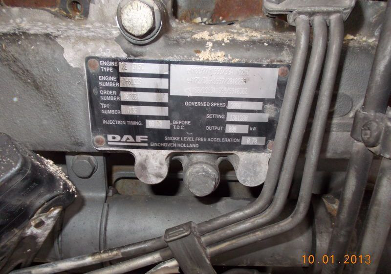 DAF - Двигатель: фото 2 DAF - Двигатель: фото 2