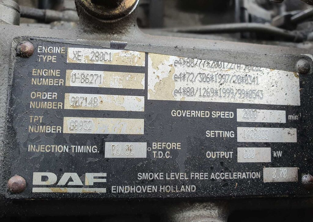 DAF - Двигатель: фото 3 DAF - Двигатель: фото 3