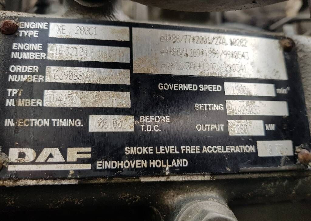 DAF - Двигатель: фото 5 DAF - Двигатель: фото 5