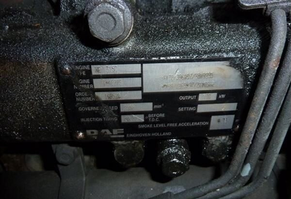 DAF - Двигатель: фото 2 DAF - Двигатель: фото 2