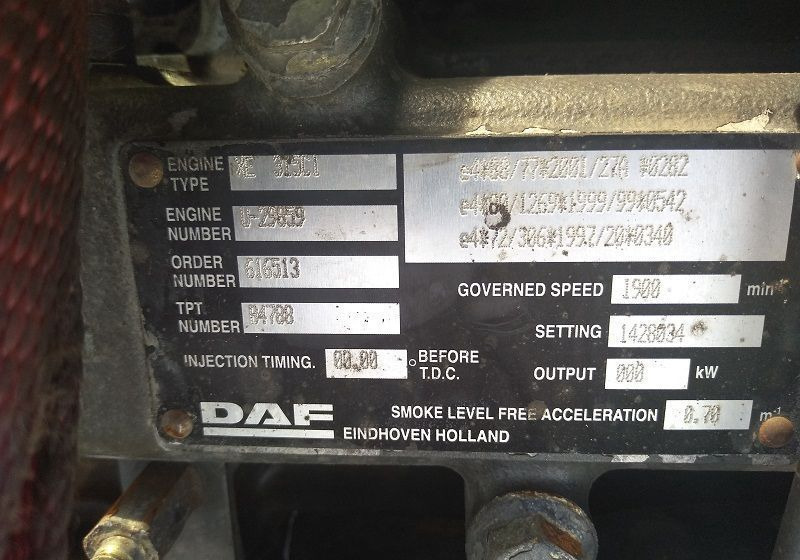 DAF XF - Двигатель: фото 4 DAF XF - Двигатель: фото 4