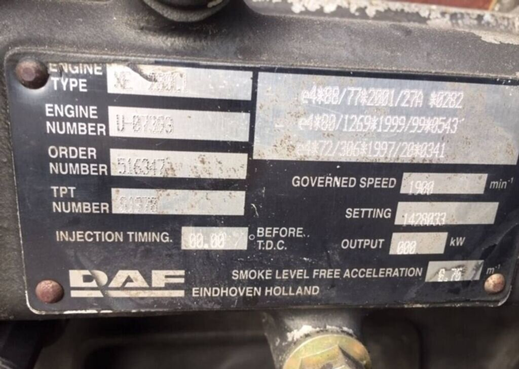 DAF XF - Двигатель: фото 3 DAF XF - Двигатель: фото 3