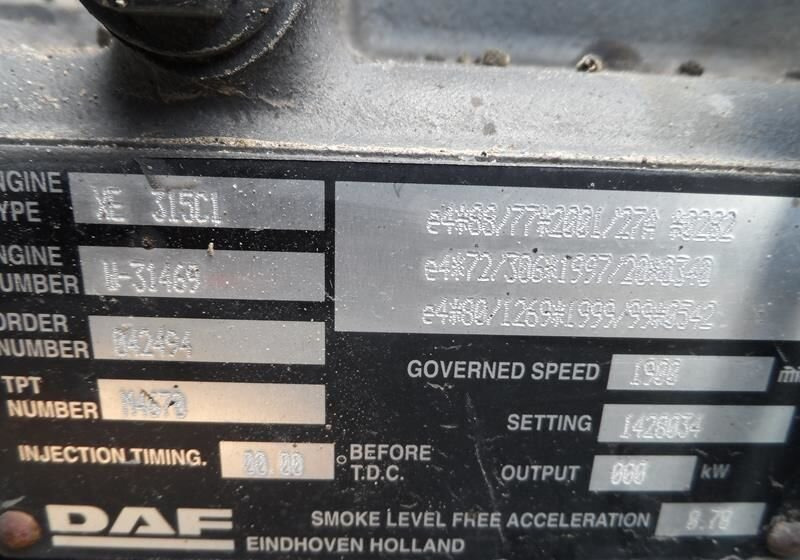 DAF XF - Двигатель: фото 4 DAF XF - Двигатель: фото 4