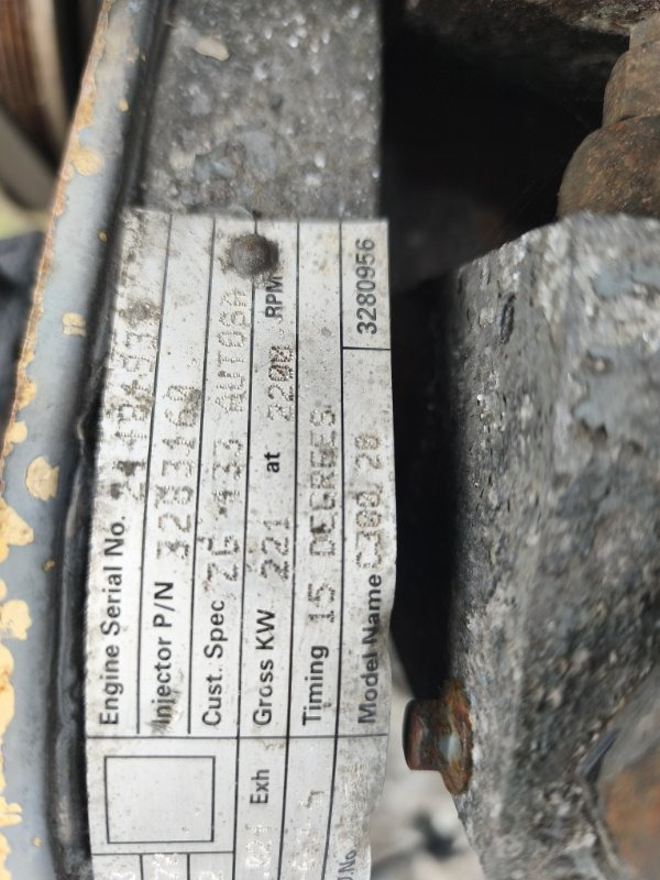 Двигатель Двигатель CUMMINS 2001 B03191573: фото 8 Двигатель Двигатель CUMMINS 2001 B03191573: фото 8