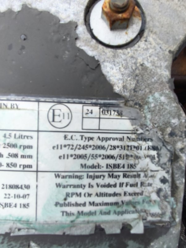 Двигатель Двигатель CUMMINS 4185 ISBE4185: фото 7