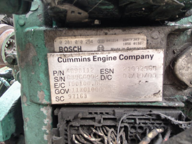 Двигатель CUMMINS B03191563 2005 ISBE17030 C120 ISBE17030 - Двигатель: фото 5 Двигатель CUMMINS B03191563 2005 ISBE17030 C120 ISBE17030 - Двигатель: фото 5