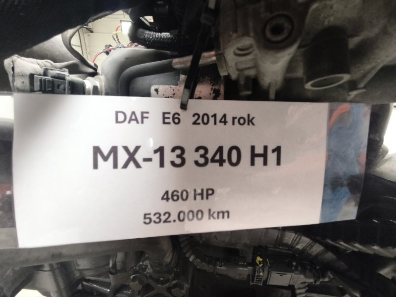 Двигатель Двигатель DAF 2014 MX13340H1 XF460/CF460 MX-13 340H1: фото 10