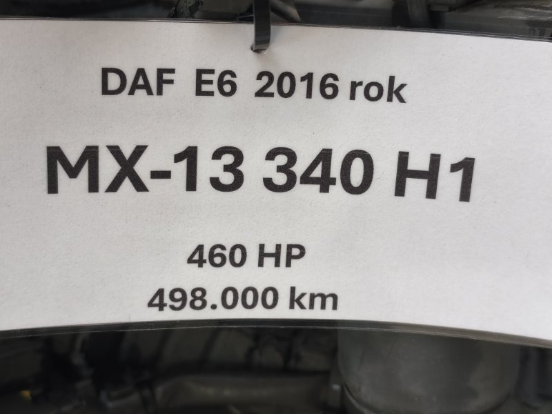 Двигатель Двигатель DAF 2016 MX13340H1 XF460/CF460 MX-13340H1: фото 7