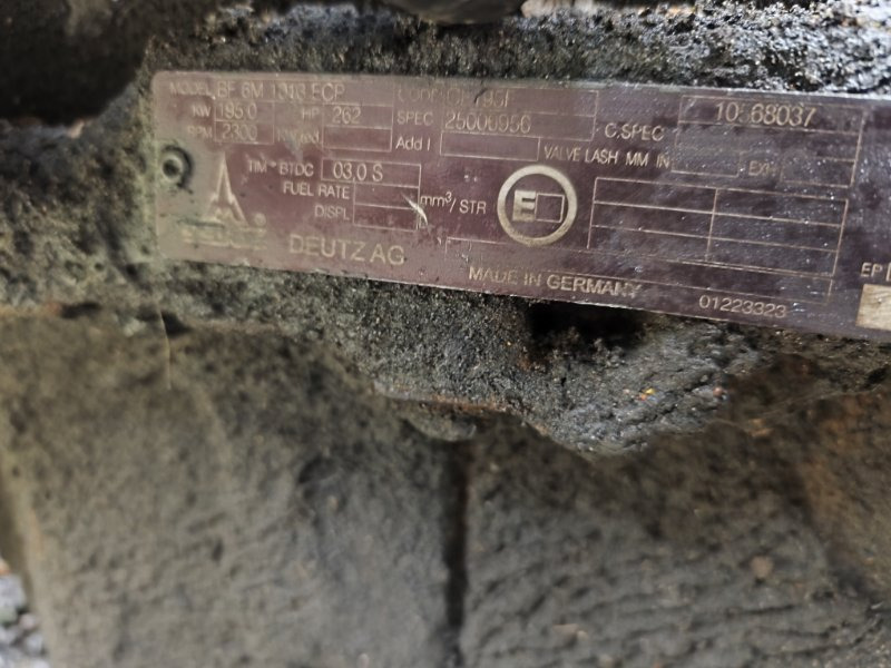 Двигатель Двигатель DEUTZ BF6M1013ECP BF6M1013ECP: фото 6