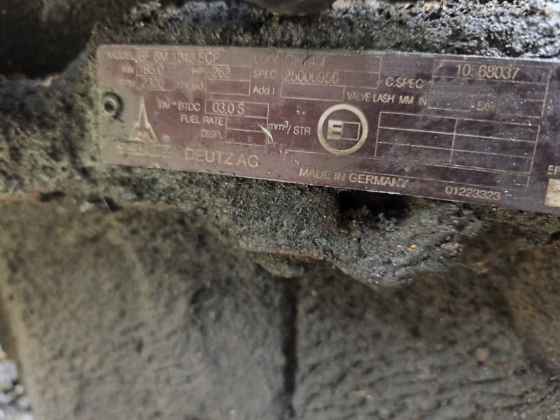 Двигатель Двигатель DEUTZ BF6M1013ECP BF6M1013ECP: фото 7