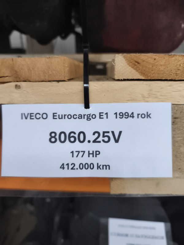 Двигатель Двигатель IVECO 1994 806025V EUROCARGO 8060.25V: фото 7
