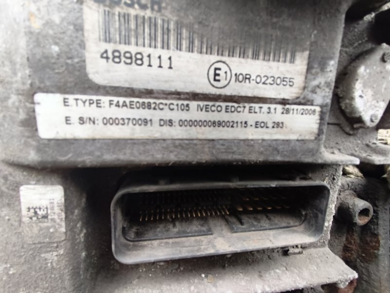 Двигатель Двигатель IVECO 2002 F4AE0682C TECTOR F4AE0682C: фото 6